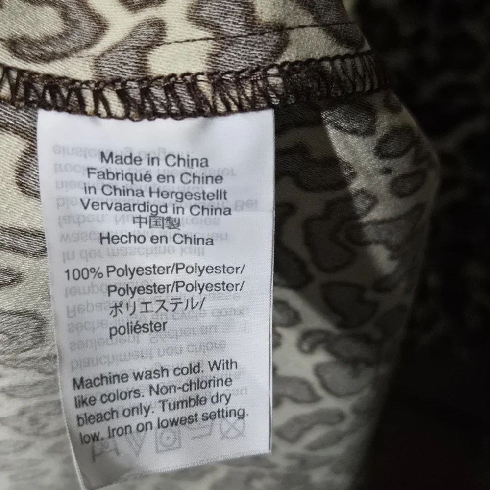 J. Crew Animal Print Dress